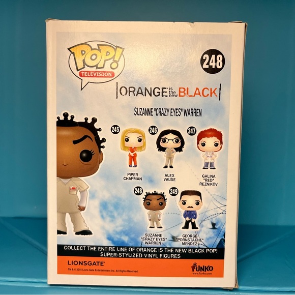 Funko Pop! Television - Orange is the New Black - Suzanne “Crazy Eyes” Warren - Picture 3 of 6